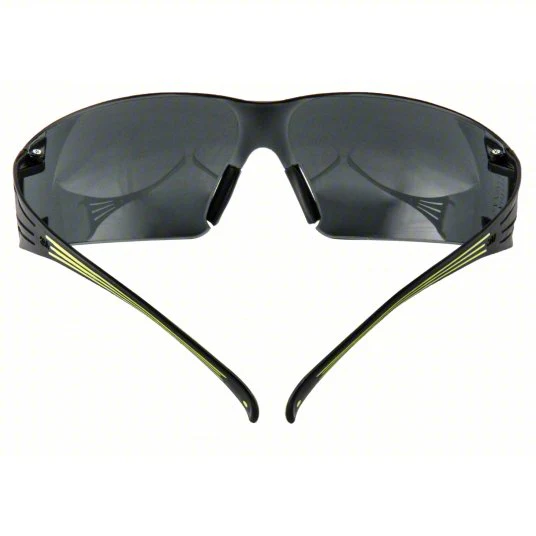 3M SecureFit Safety Glasses Black/Lime with Gray Anti-Fog Lens - Image 5
