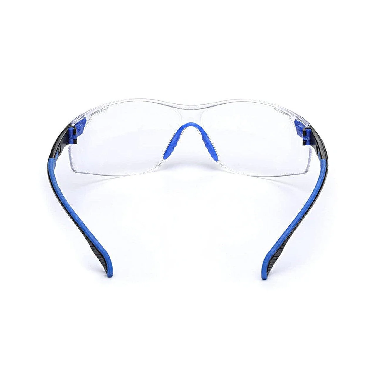 3M Solus Safety Glasses Blue with Clear Anti-Fog Lens - Image 7