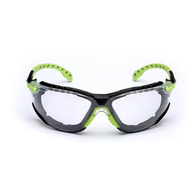 3M Solus Safety Glasses Green with Foam Kit and Clear Anti-Fog Lens - Image 5