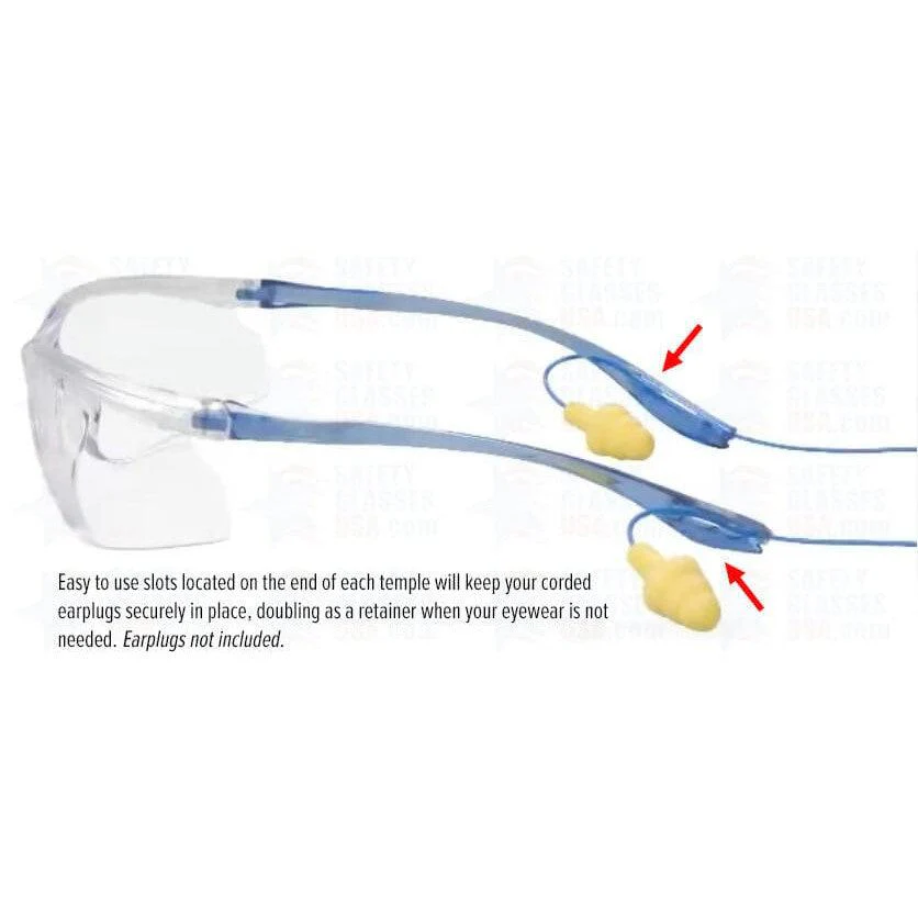 3M Virtua CCS Safety Glasses Black with Foam Gasket and Gray Anti-Fog Lenses - Image 2