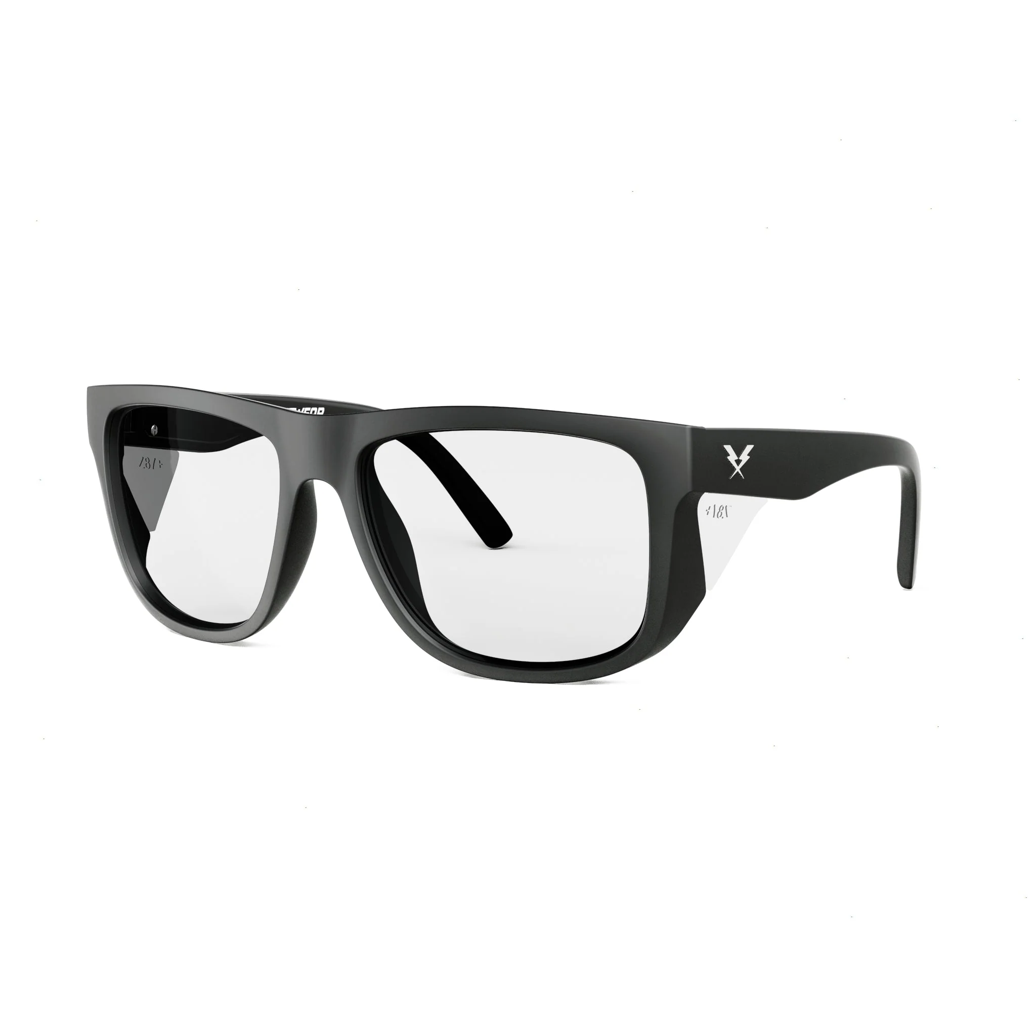 Co Eyewear A Phase Z87+ Safety Glasses with Matte Black Frame - Image 7