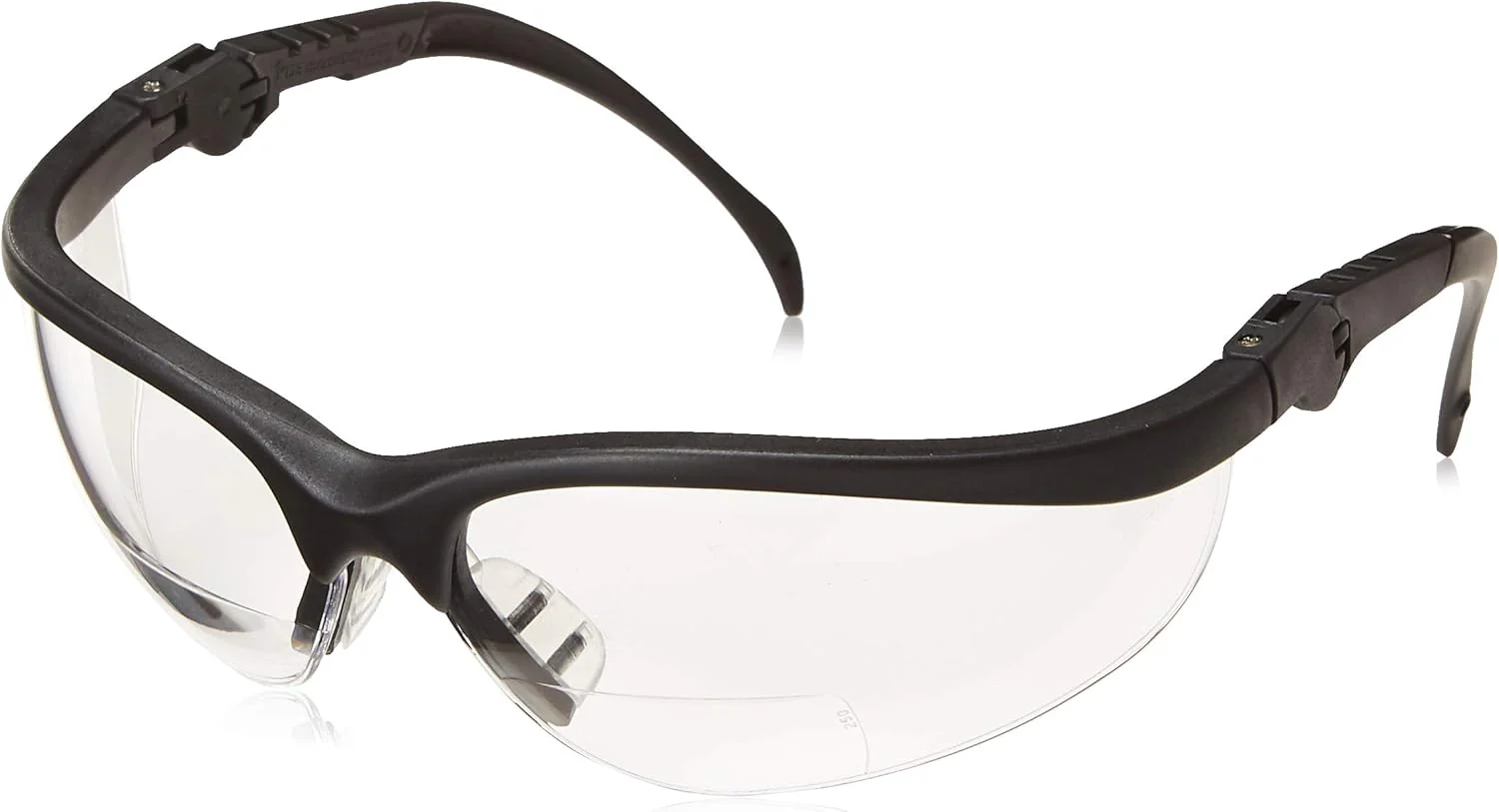 MCR Safety Klondike KD3 Magnifiers Bifocal Safety Glasses with Clear Lenses - Image 4