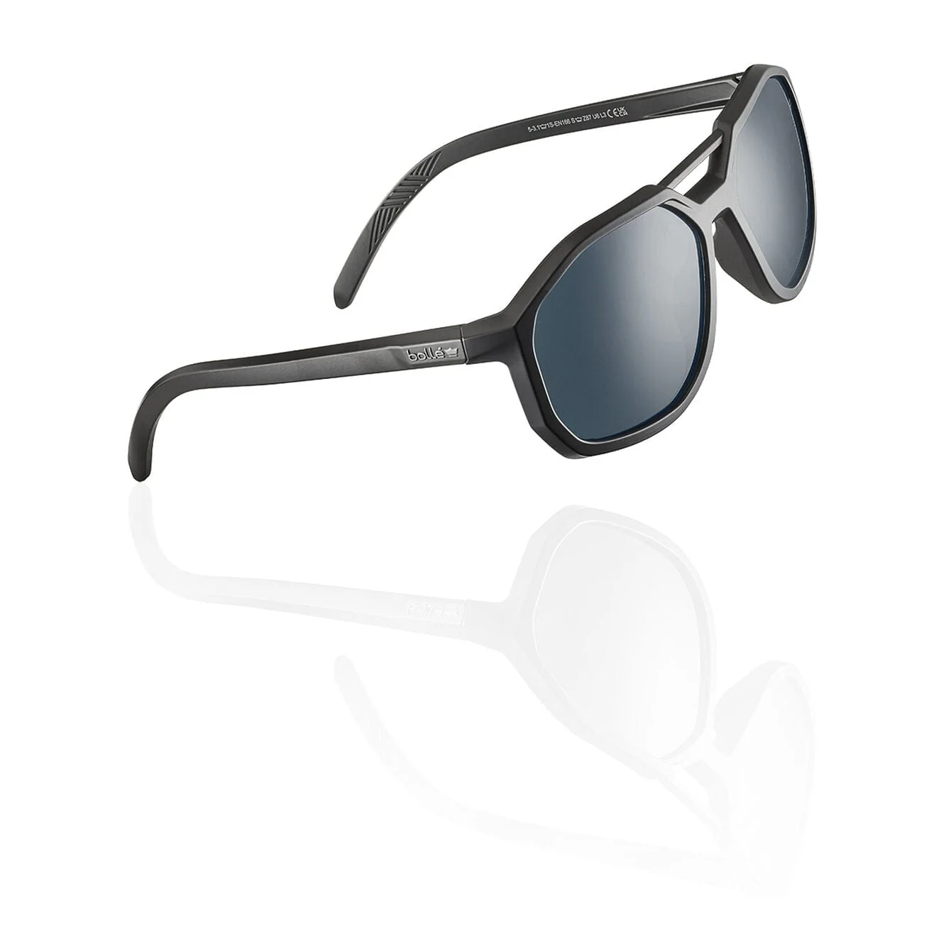 Bolle Altus Safety Glasses Black Frame with Anti-Fog Lenses - Image 5