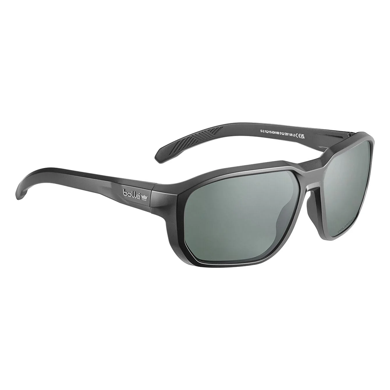 Bolle Knox Safety Glasses Black Frame with Anti-Fog Lenses - Image 3