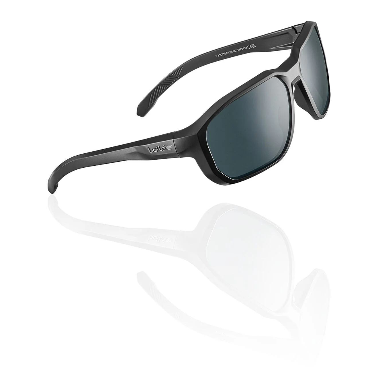 Bolle Knox Safety Glasses Black Frame with Anti-Fog Lenses - Image 5