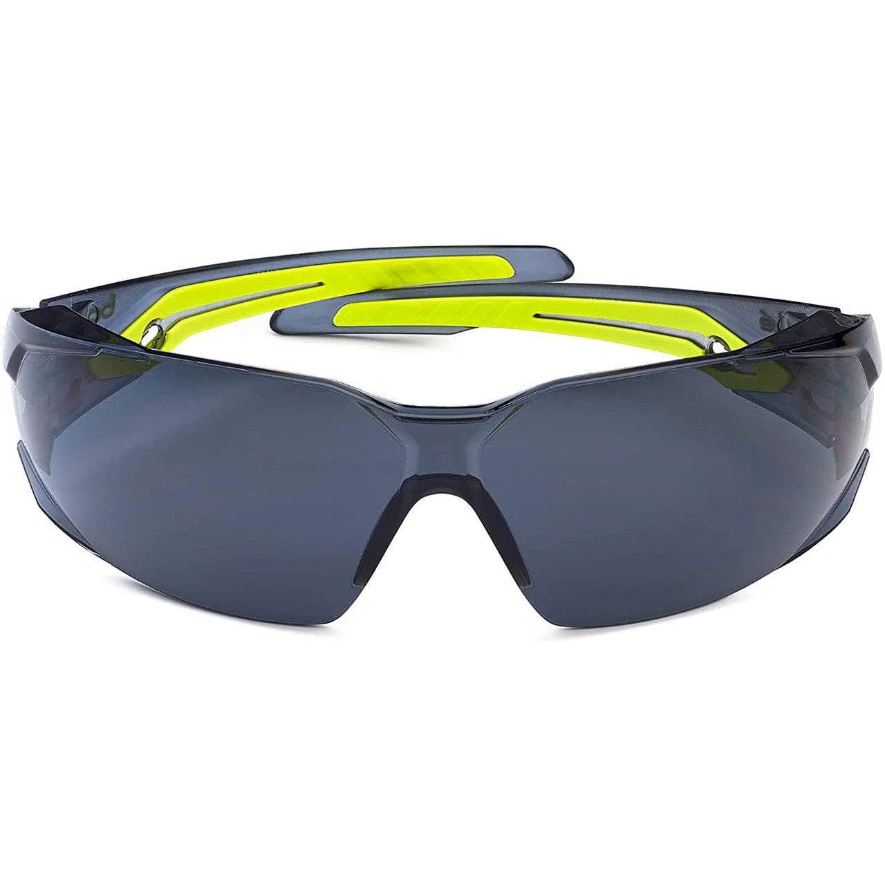Bolle Silex Safety Glasses with Gray/Yellow Temples and Smoke Anti-Fog Lens - Image 5