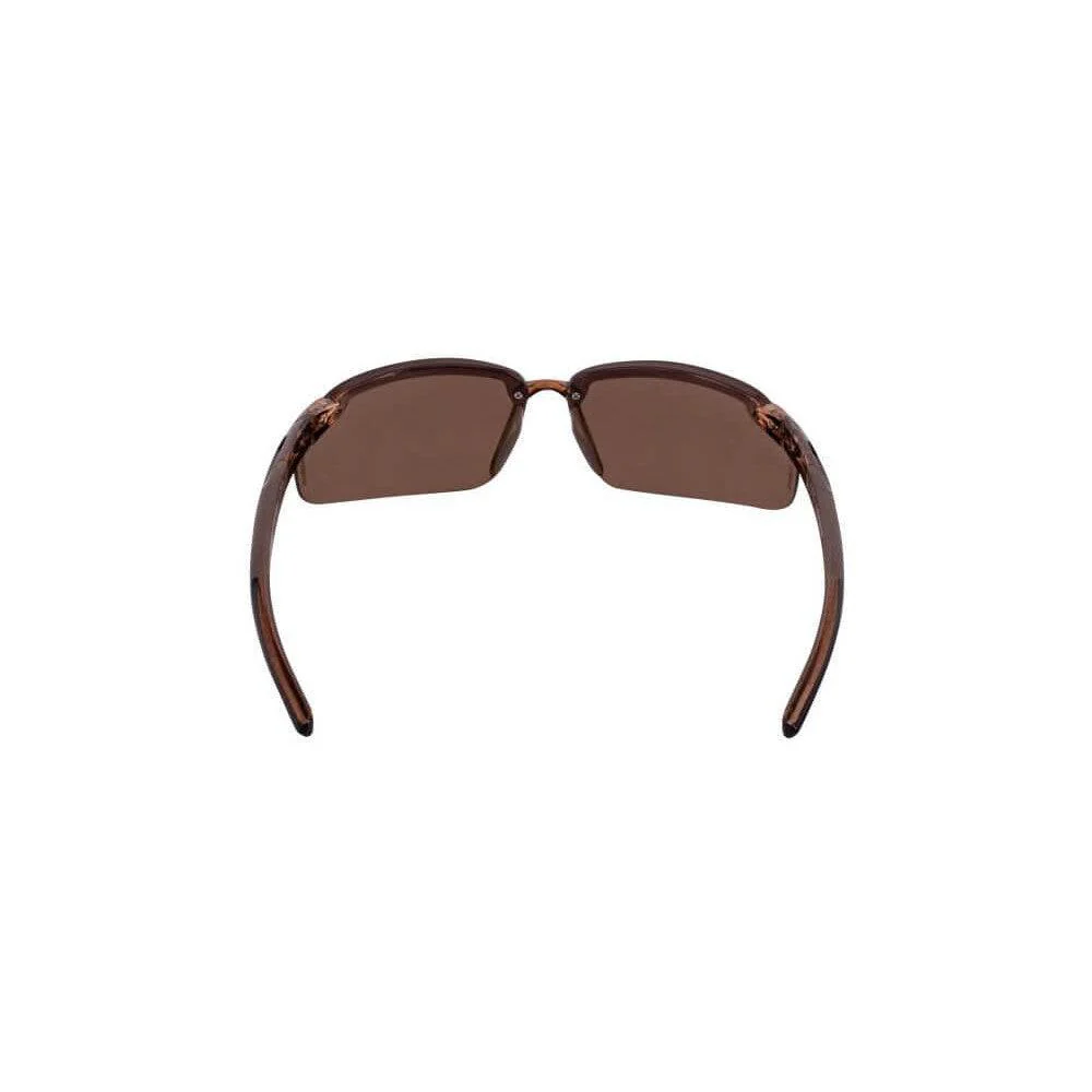 Crossfire ES5 Safety Glasses Crystal Brown with Polarized Brown Lenses - Image 5