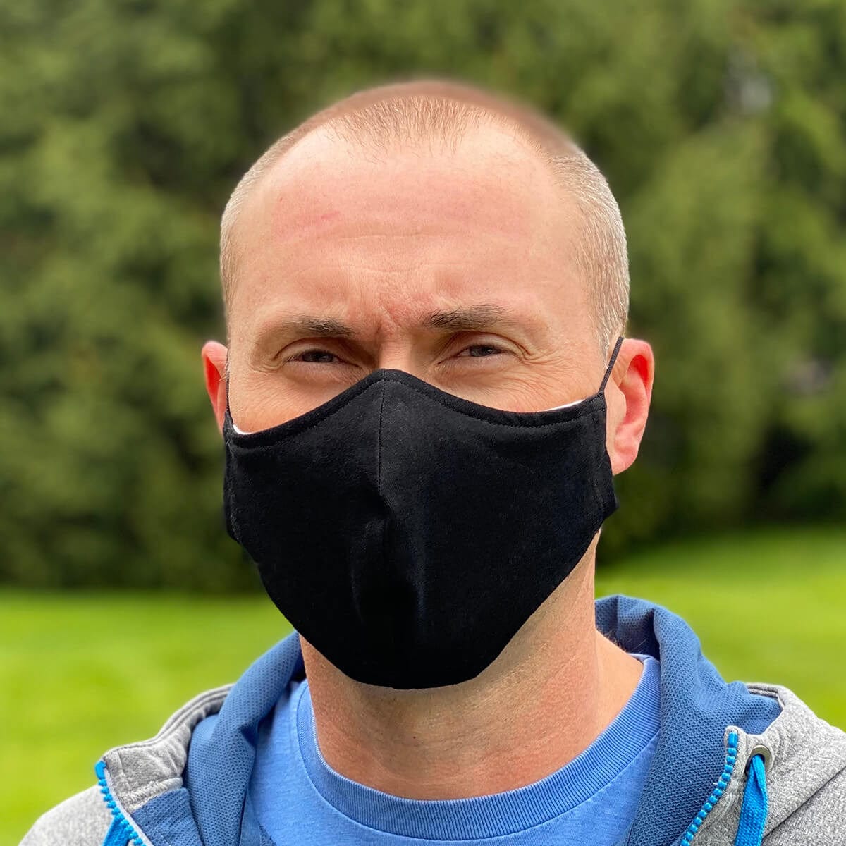 Cloth Face Mask Washable & Reusable 100% Cotton Made In USA - Image 2