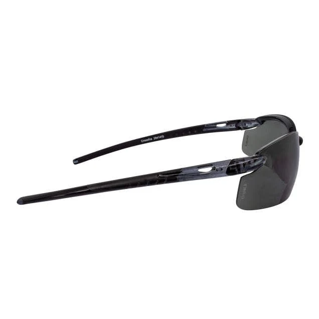 Crossfire ES5 Bifocal Safety Glasses Black with Polarized Smoke Lenses - Image 4