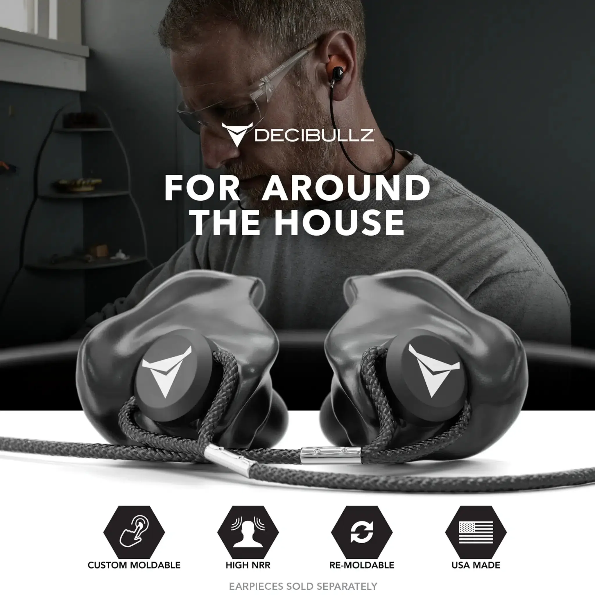 Decibullz Custom Molded Earplug Lanyard - Image 5