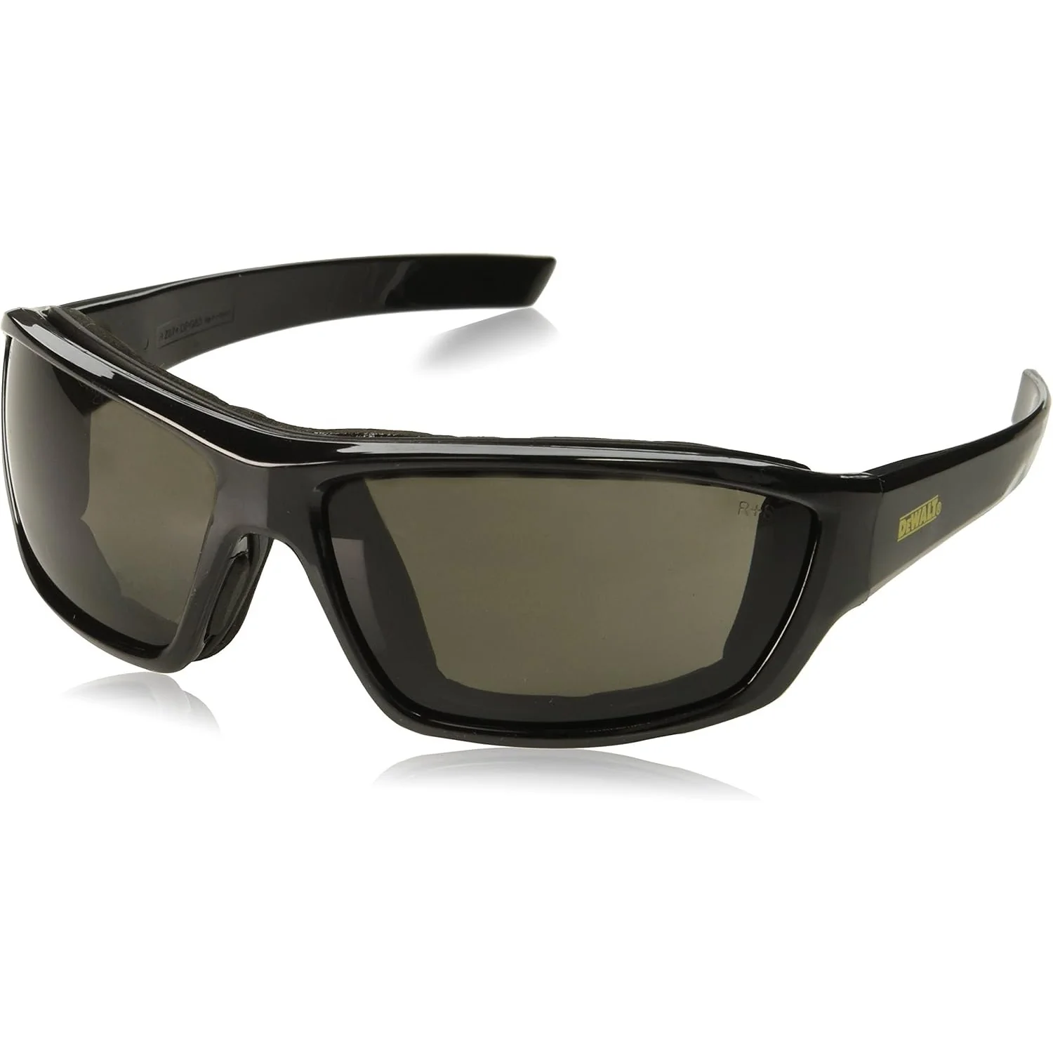DeWalt Converter Safety Glasses/Goggles Black Frame Smoke Anti-Fog Lens