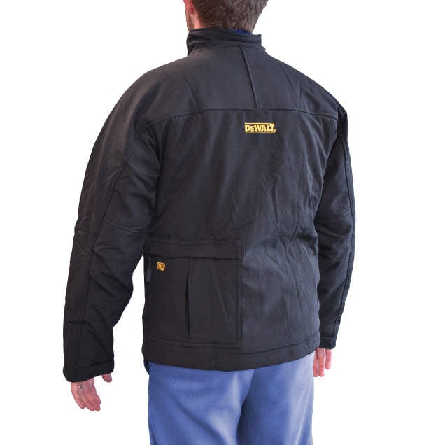 DEWALT Heated Soft Shell Coat Black Without Battery - Image 5