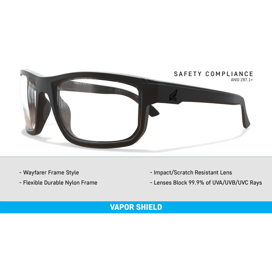 Edge Defiance Safety Glasses Black - Image 9