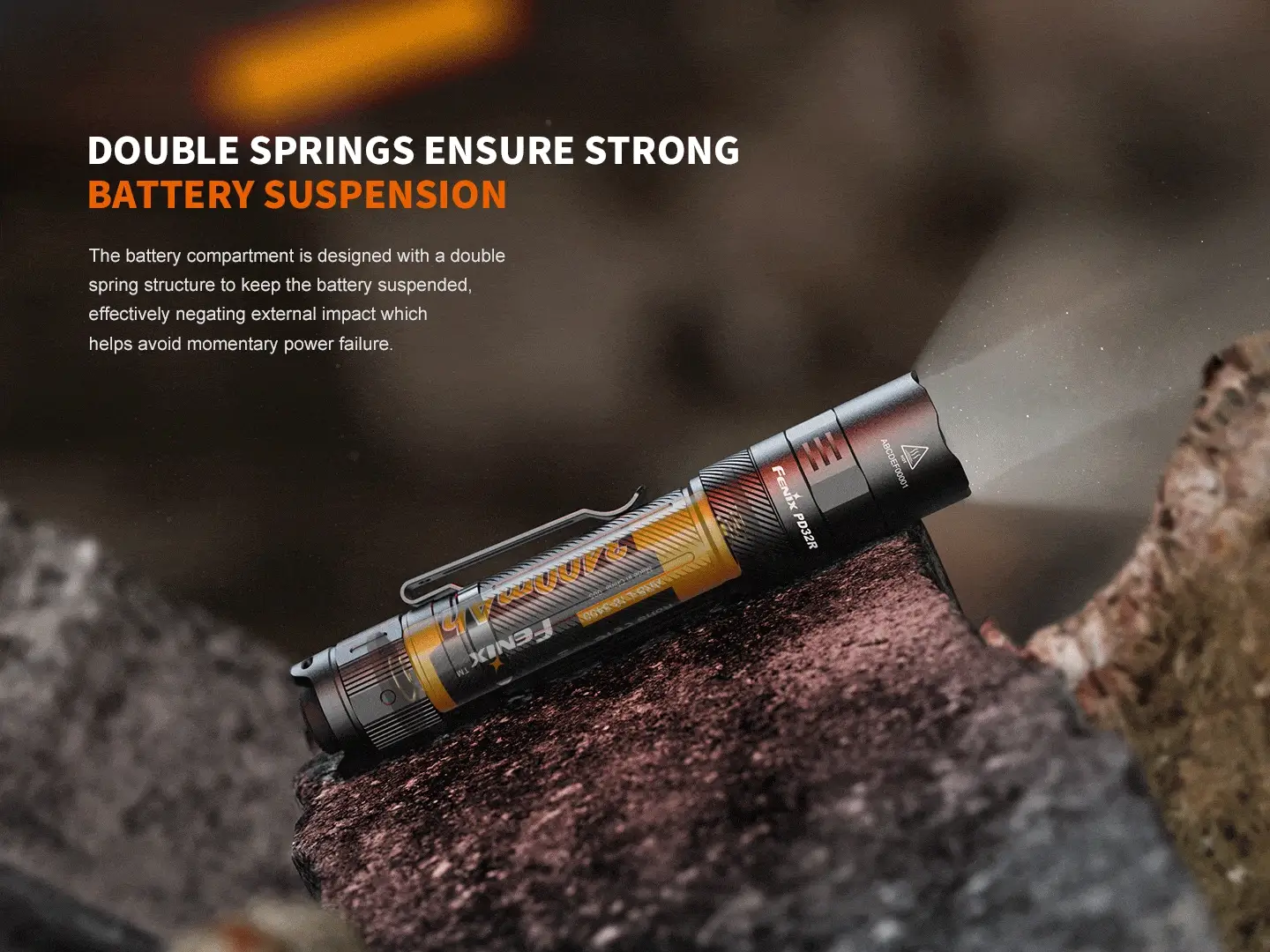 Fenix PD32R Rechargeable Silent Switch LED Flashlight - Image 13