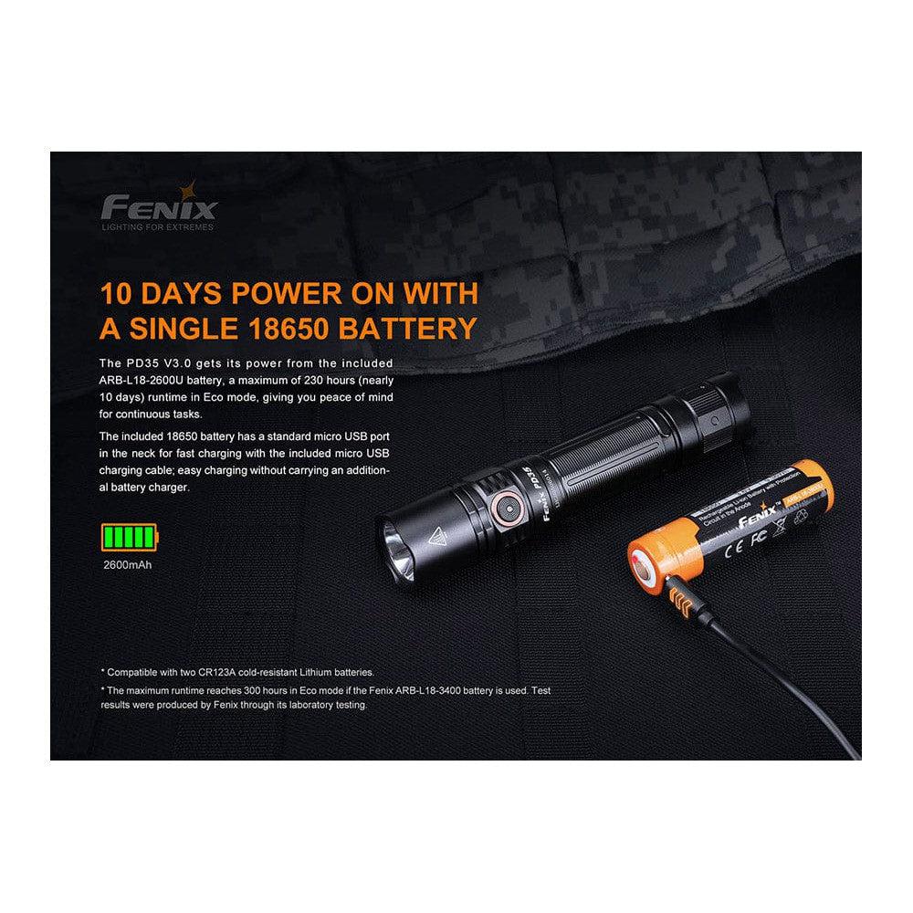 Fenix PD35 V3.0 Everyday Carry Flashlight - 1700 Lumens - Image 12