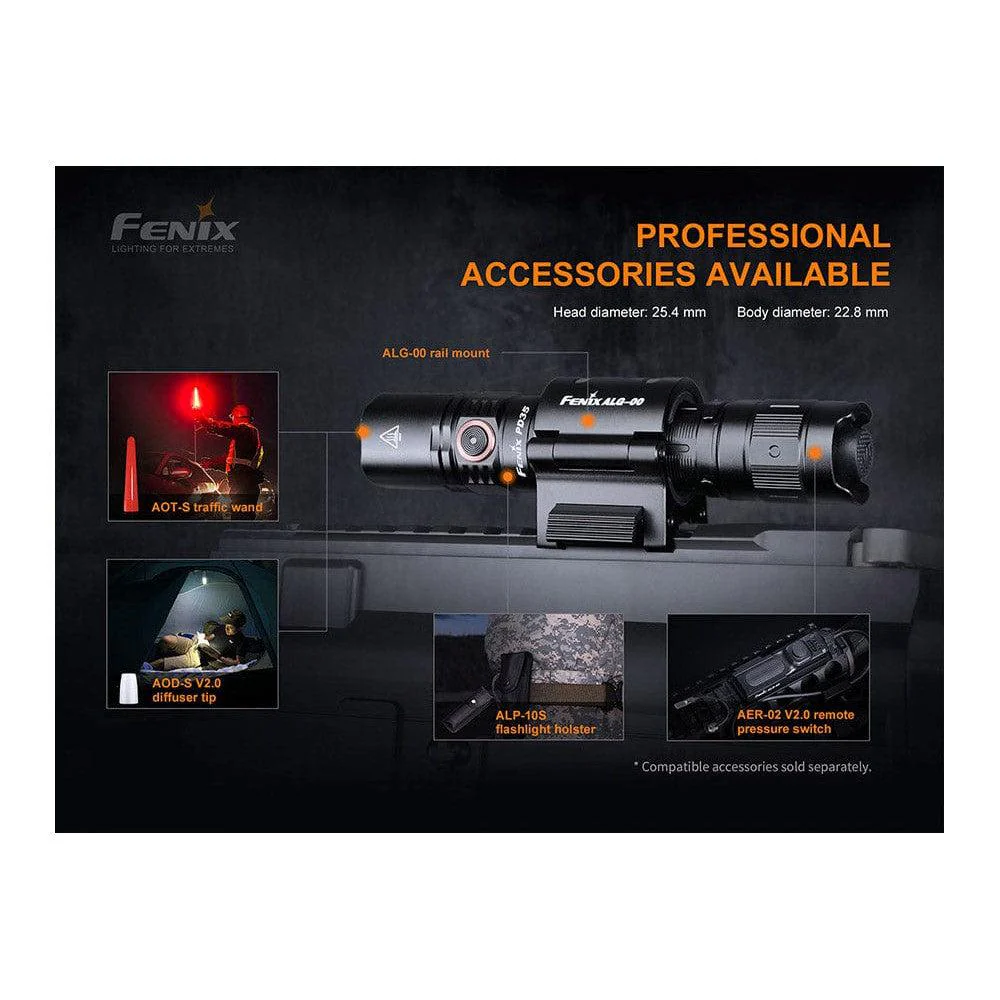 Fenix PD35 V3.0 Everyday Carry Flashlight - 1700 Lumens - Image 15