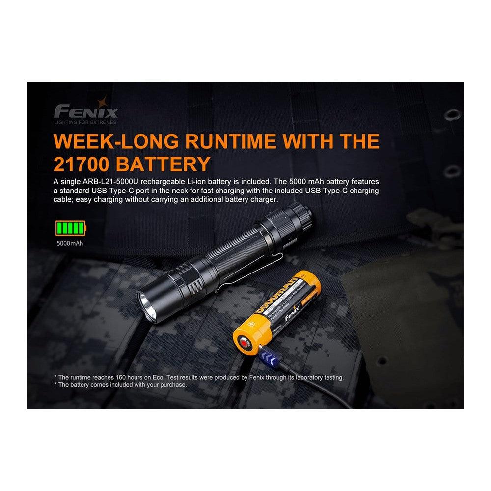 Fenix PD36 TAC Tactical Flashlight - 3000 Lumens - Image 6