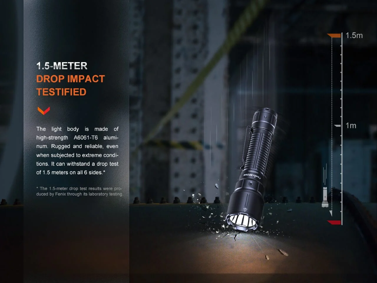 Fenix WF26R Cradle Charging LED Work Flashlight - Image 17