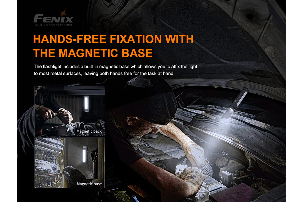 Fenix WT16R Rechargeable Work Light - 300 Lumens - Image 3