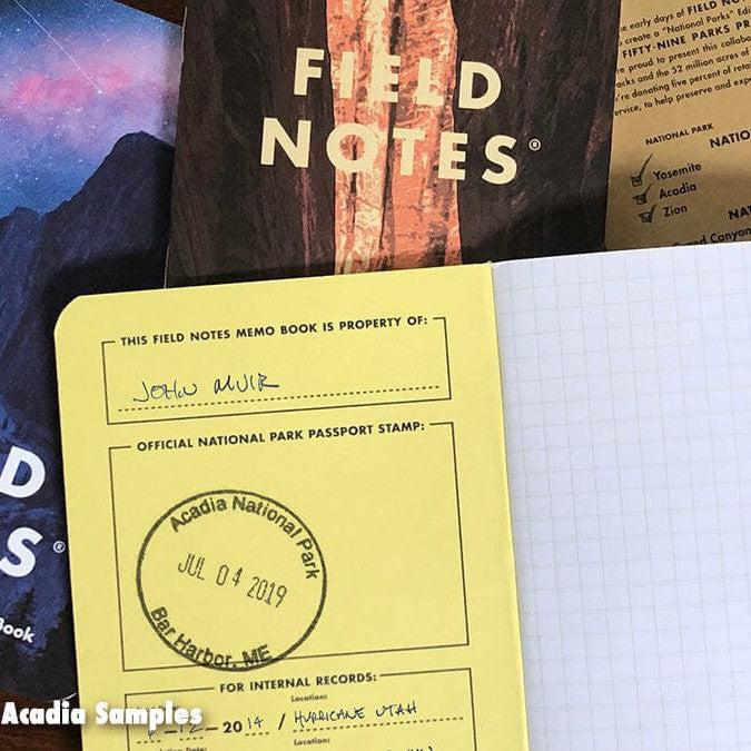 Field Notes National Parks 3-Pack, Glacier, Hawaii, Everglades - Image 2