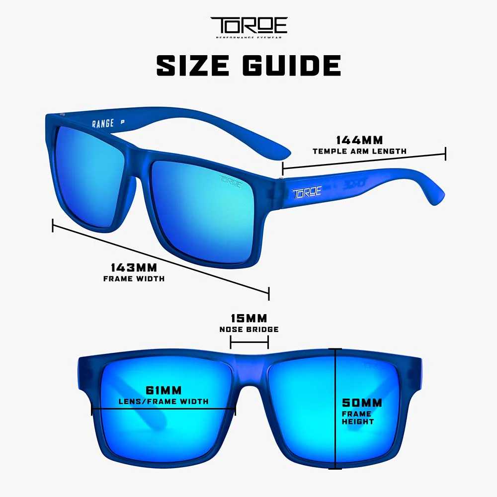 TOROE RANGE FROST BLUE Exclusive Edition Polarized Sunglasses - Image 8