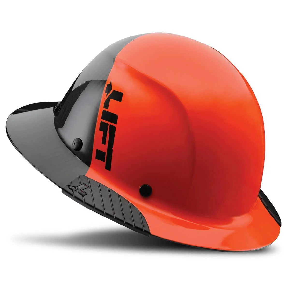 Lift Safety Dax Carbon Fiber Full Brim Fifty 50 Hard Hat with 6-Point Suspension - Image 6