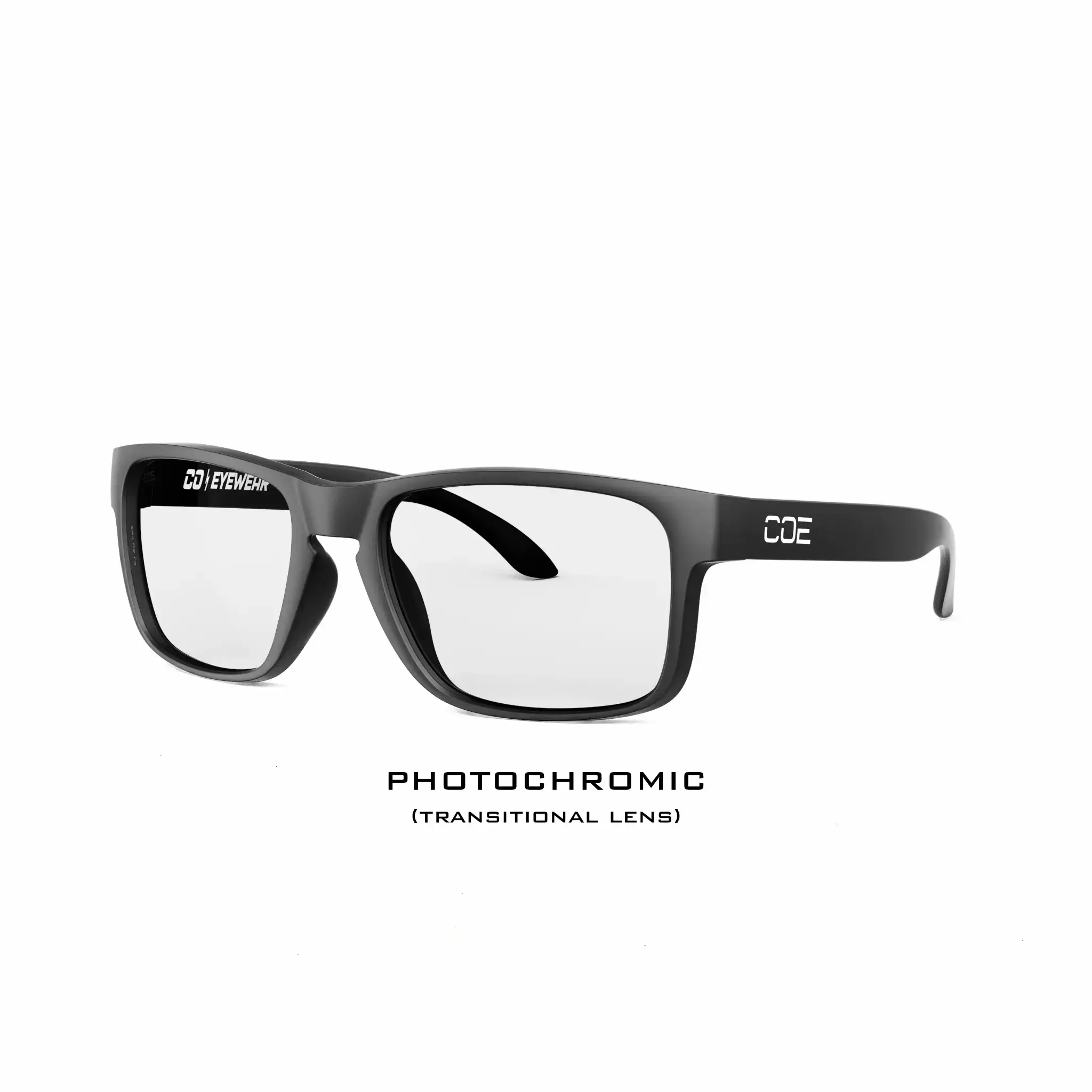 Co Eyewear Loki Z87 Safety Glasses with Matte Black Frame - Image 11