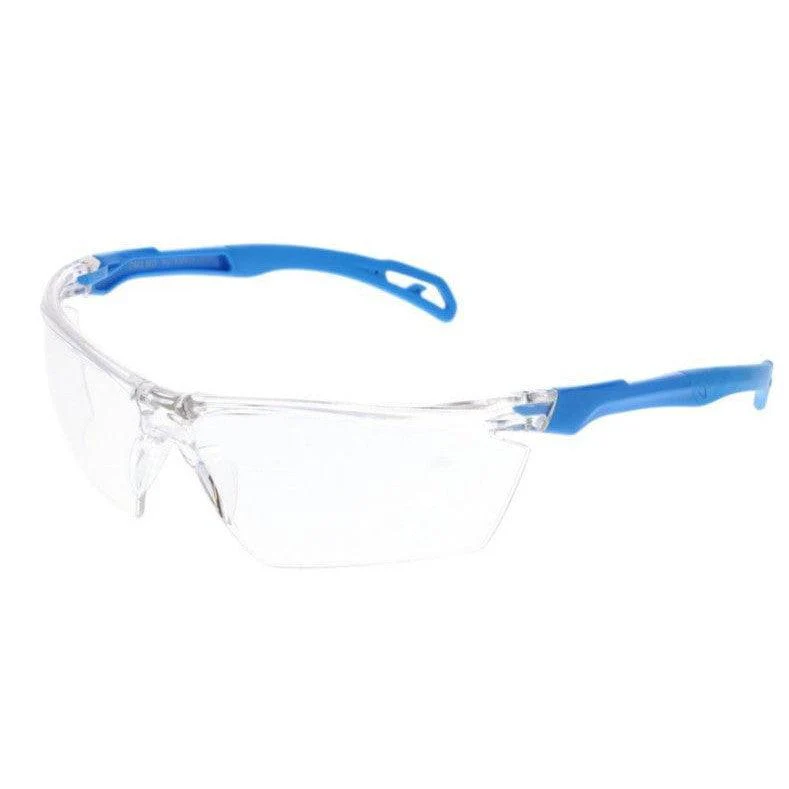MCR Safety Dominator DM3-MD Metal Detectable Safety Glasses with Clear Anti-Fog Lenses