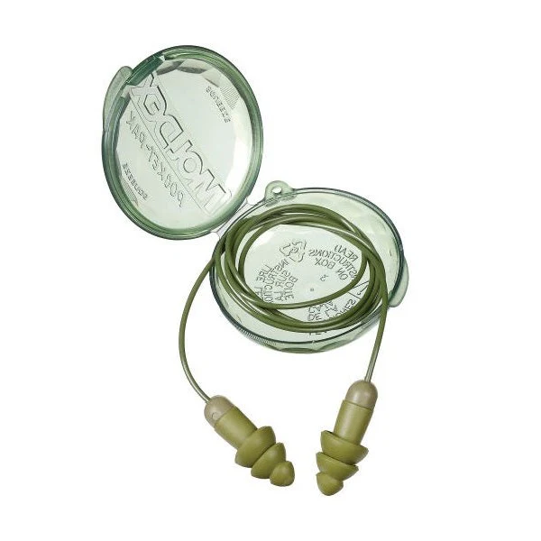 Moldex Camo Rockets 6485 Reusable Corded Earplugs with Case NRR-27 Box 50 Pairs - Image 3