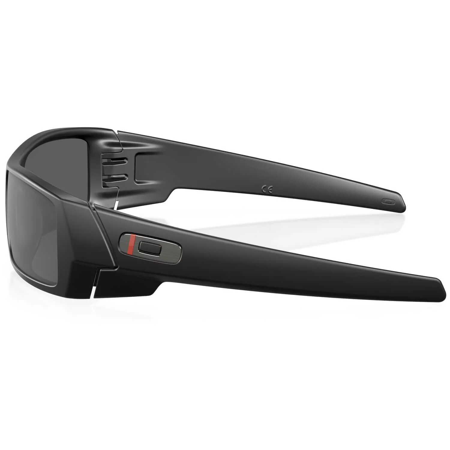 Oakley SI Thin Red Line Gascan Sunglasses Matte Black with Black Iridium Lenses - Image 4