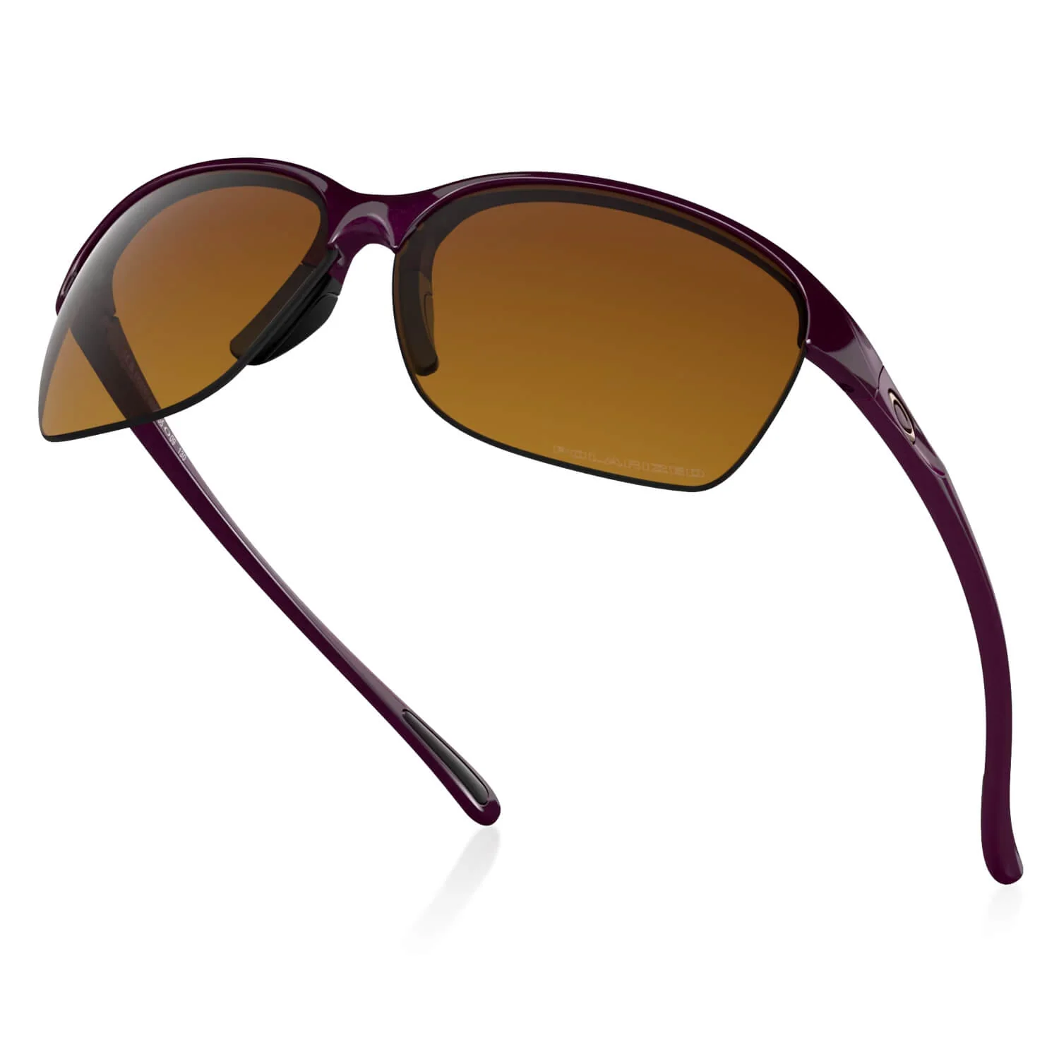 Oakley Unstoppable Sunglasses with Raspberry Spritzer Frame and Brown Gradient Polarized Lens - Image 4