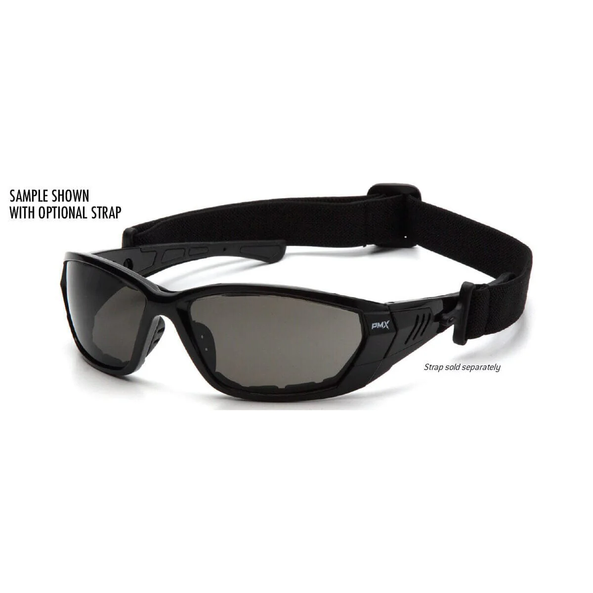 Pyramex Atrex Safety Glasses Brown Foam-Padded with Coffee Anti-Fog Lenses - Image 5