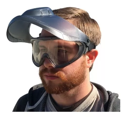 Pyramex GG504TSHIELD Capstone Goggle with Removable Face Shield - Clear H2X Anti-Fog Lens - Image 3