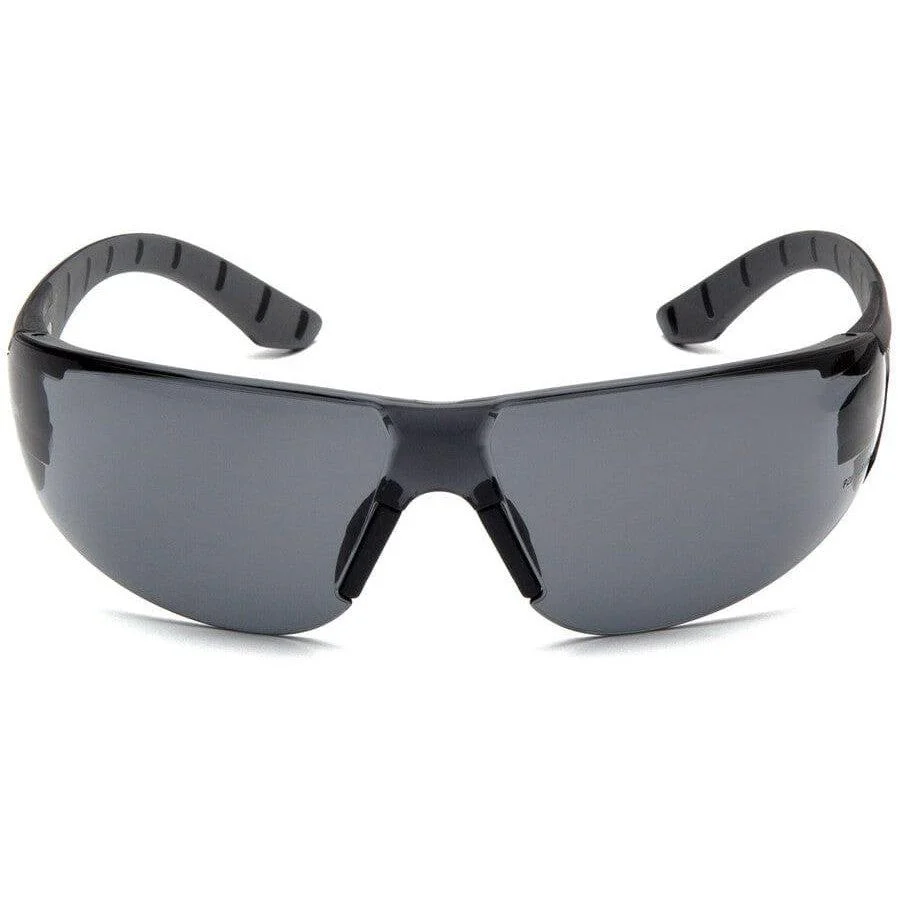 Pyramex Endeavor Plus Safety Glasses with Black/Gray Temples and Gray Lens - Image 3
