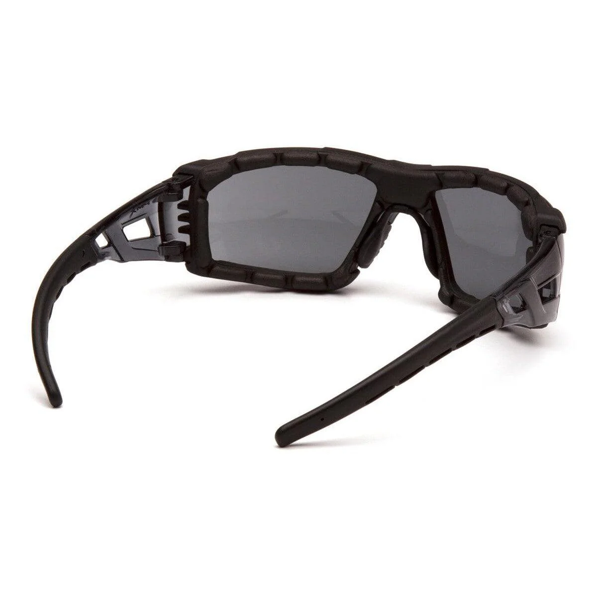 Pyramex Fyxate Safety Glasses Black Foam-Padded with Gray H2MAX Anti-Fog Lenses - Image 3