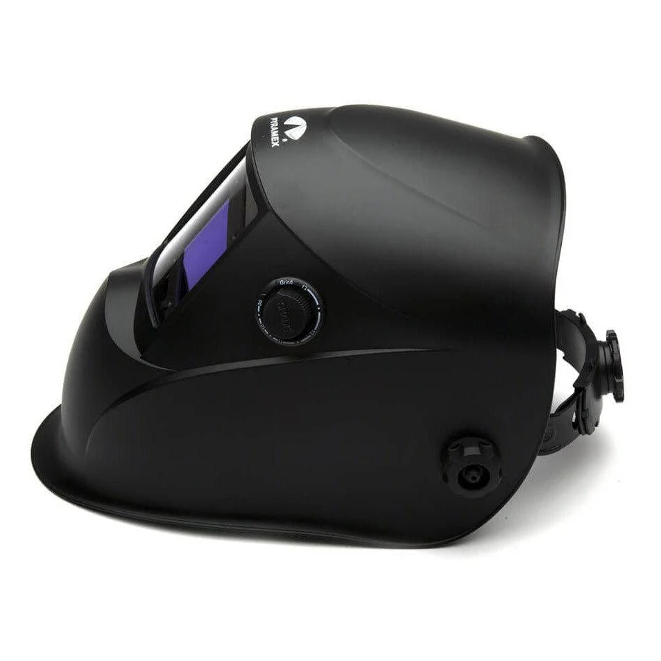Pyramex Leadhead WHAM10 Series Auto-Darkening Welding Helmet, Matte Black - Image 2