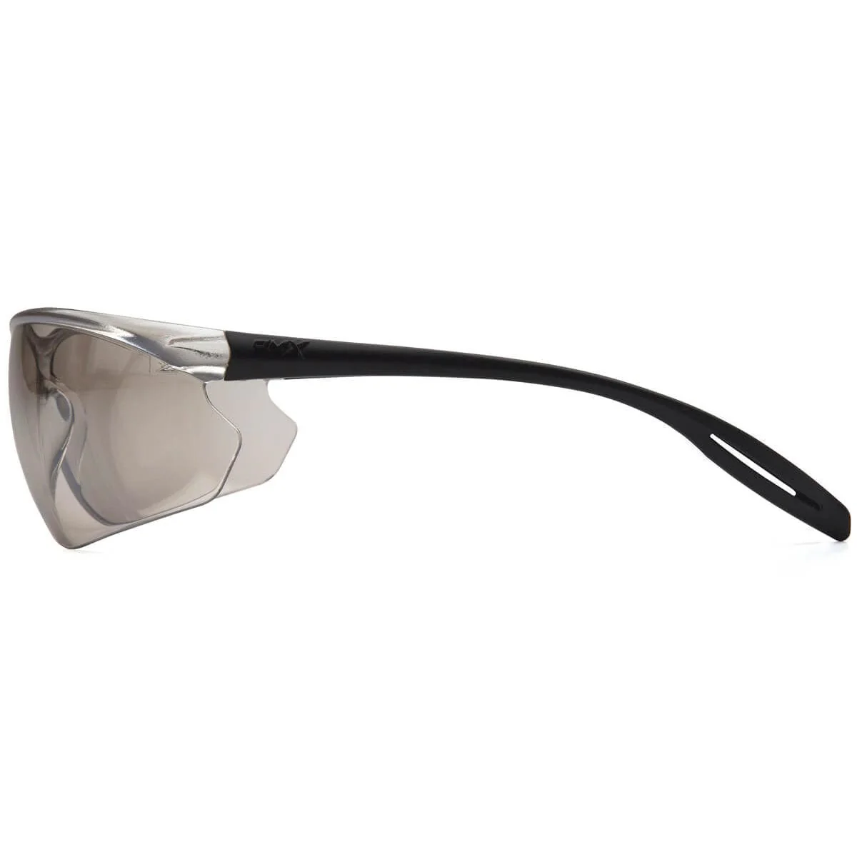 Pyramex Neshoba Safety Glasses with Black Temple and Indoor-Outdoor Mirror Lens - Image 2