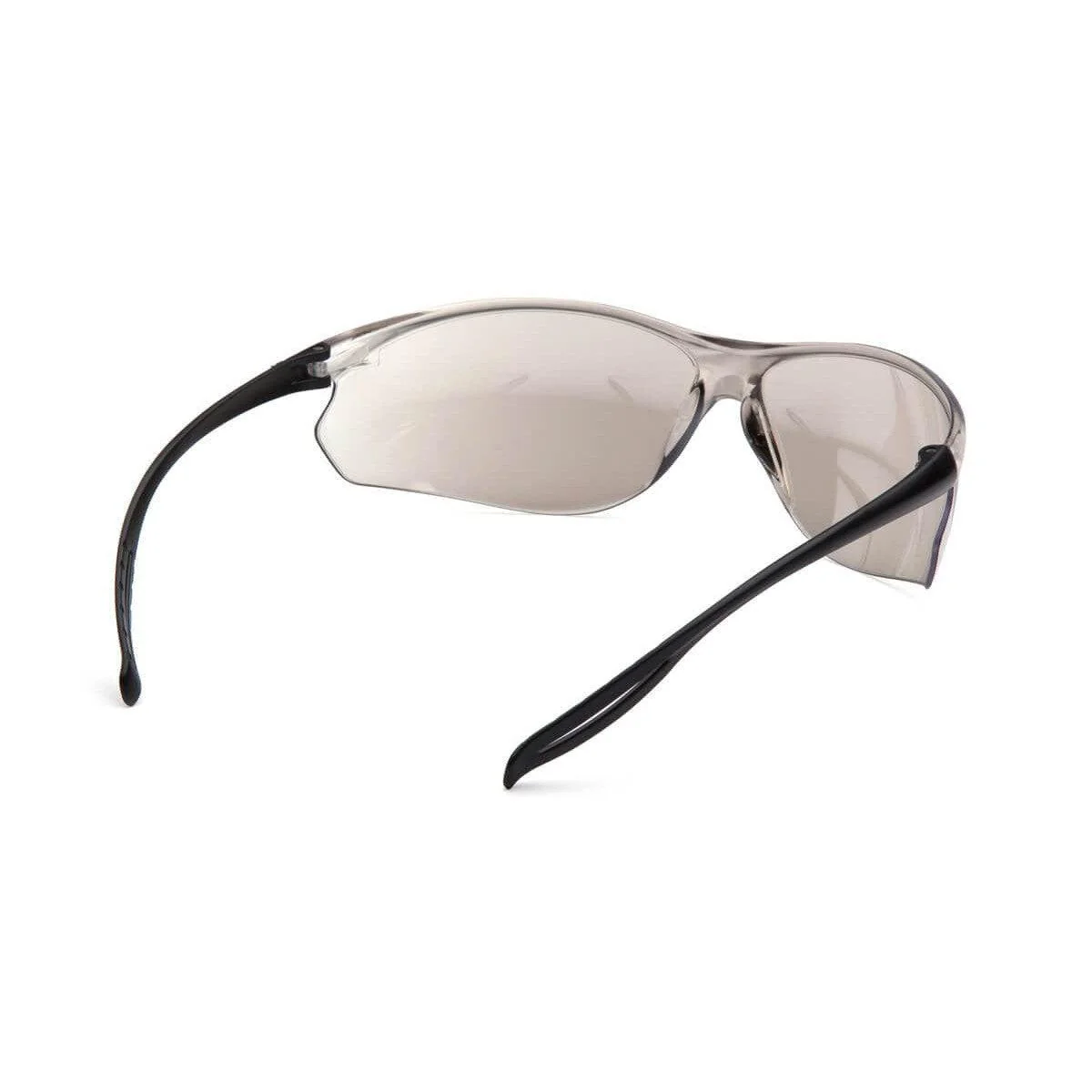 Pyramex Neshoba Safety Glasses with Black Temple and Indoor-Outdoor Mirror Lens - Image 3