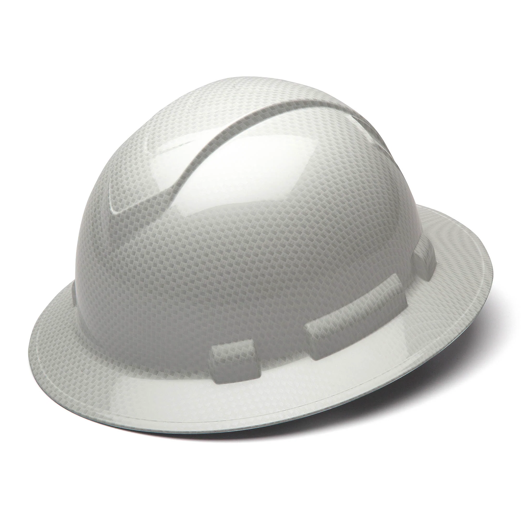 Pyramex Ridgeline Full Brim Hard Hat Hydro Dipped 4-Point Ratchet Suspension - Image 8