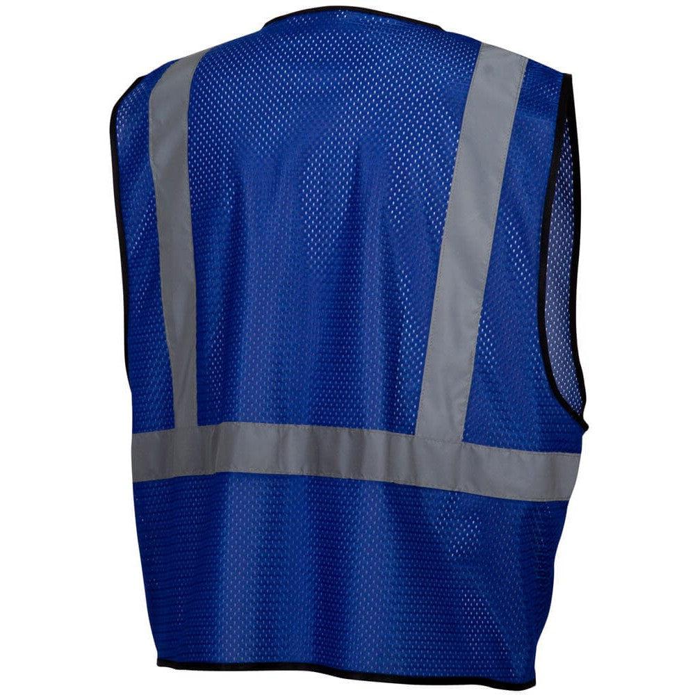 Pyramex RV1265 Non-ANSI Mesh Safety Vest - Blue - Image 2