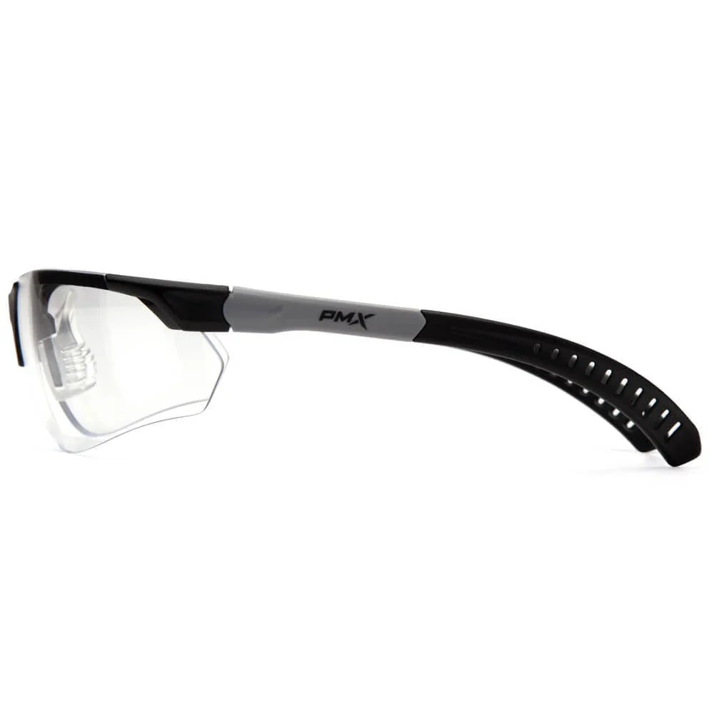 Pyramex Sitecore Safety Glasses with Black/Gray Frame and Clear Lens - Image 3