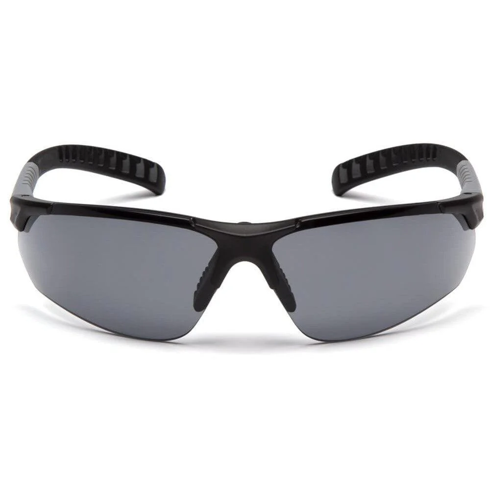 Pyramex Sitecore Safety Glasses with Black/Gray Frame and Gray Lens - Image 2