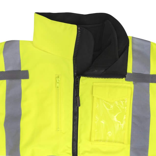 Radians RHG-SJ13G 3-in-1 Class 3 Hi-Vis Bomber Jacket with Inner Heated Vest - Image 8