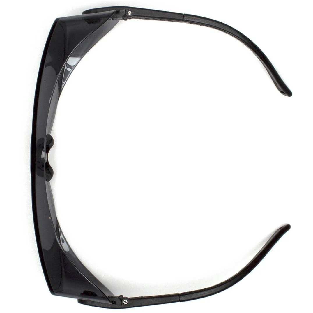 Pyramex OTS XL Over-The-Glass Safety Glasses with Large Gray Lens - Image 6
