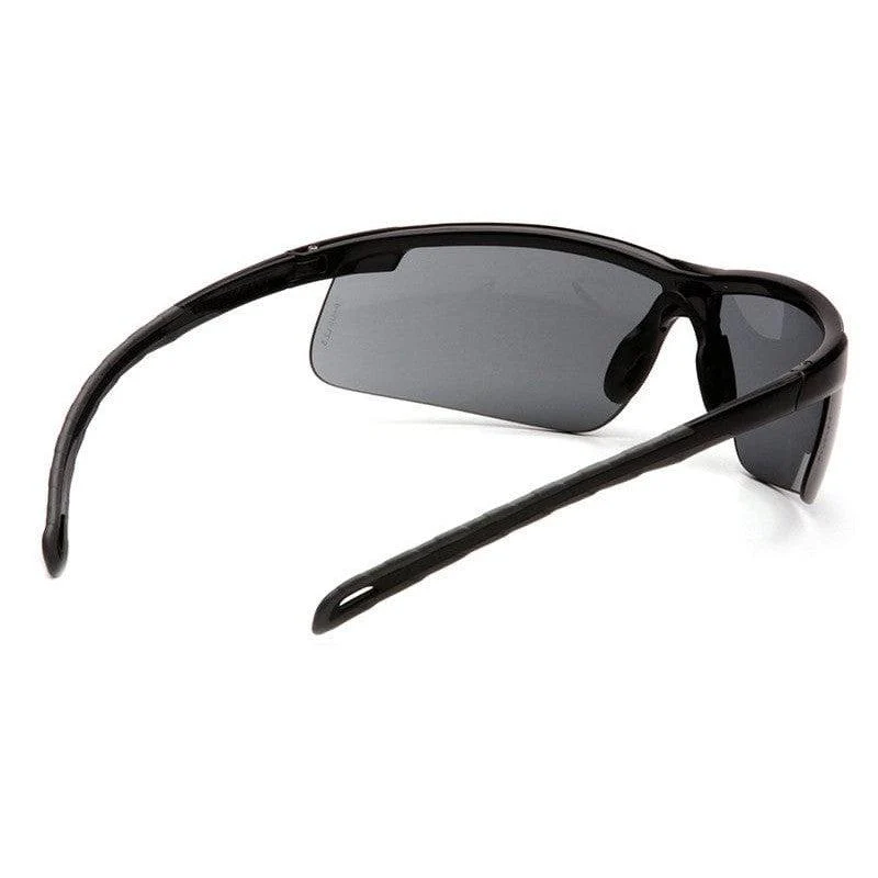 Pyramex Ever-Lite Safety Glasses with Black Frame and Gray Anti-Fog Lenses - Image 5