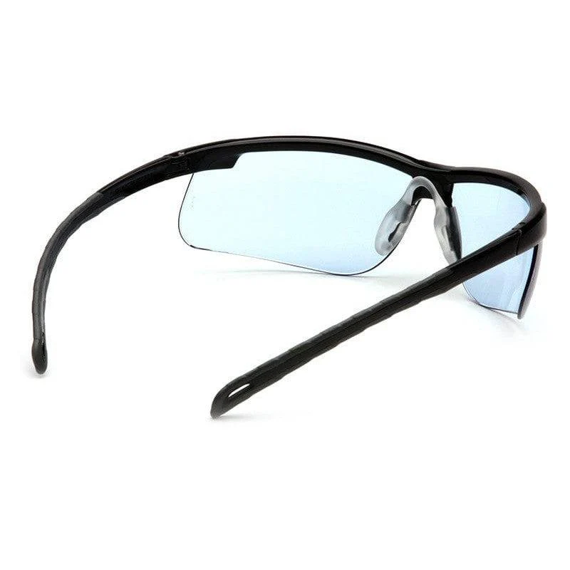 Pyramex Ever-Lite Safety Glasses with Black Frame and Infinity Blue Lenses - Image 4
