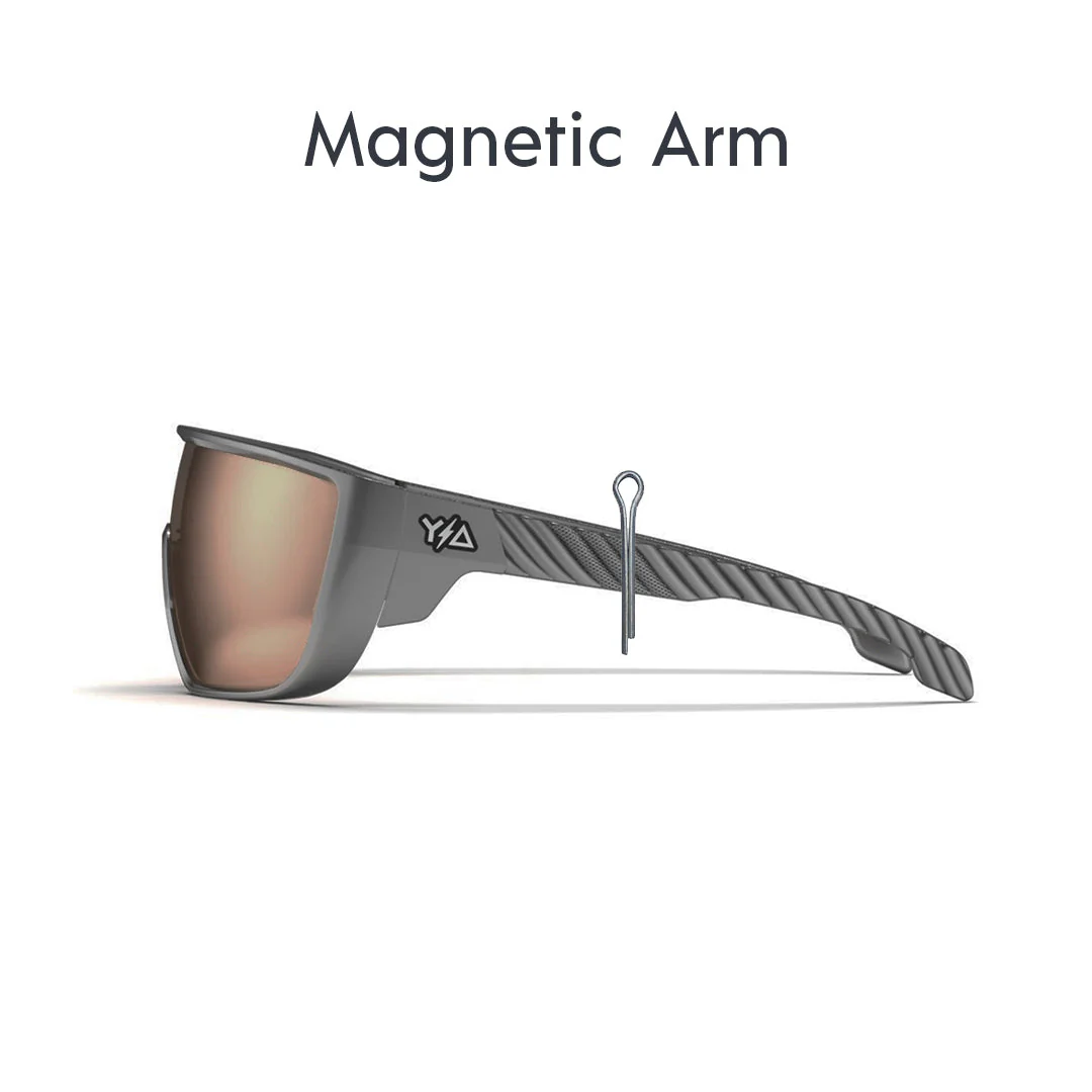 Wye Delta Z87+ Conductors Gun Metal Safety Glasses - Image 4