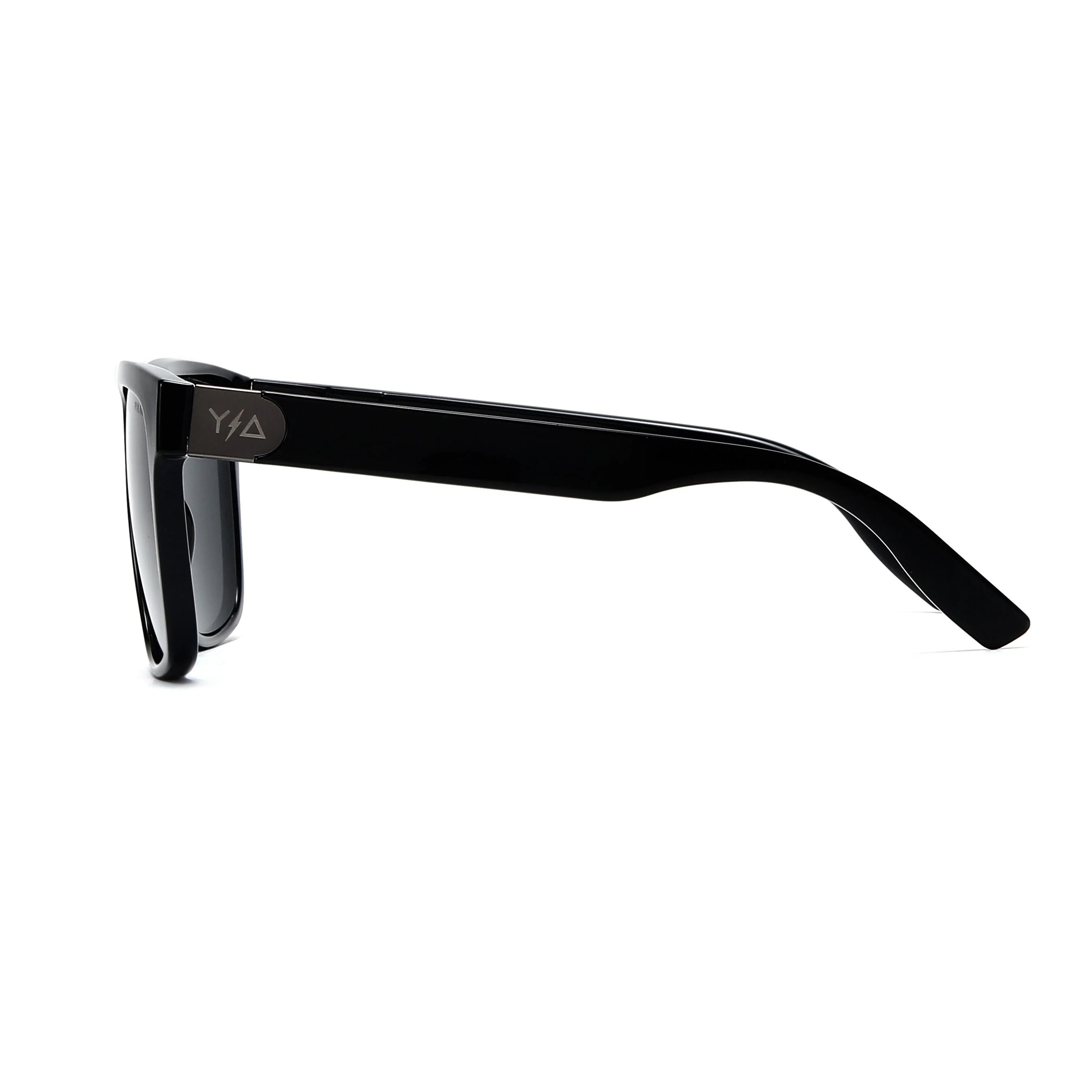 Wye Delta Z87 MADHOOK 2.0 LR: Matte Black Polarized Safety Glasses - Image 5